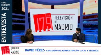 El consejero de Administración Local y Vivienda, David Pérez, habla en Soyde. del impacto del Covid en la región y los planes de vivienda joven 
