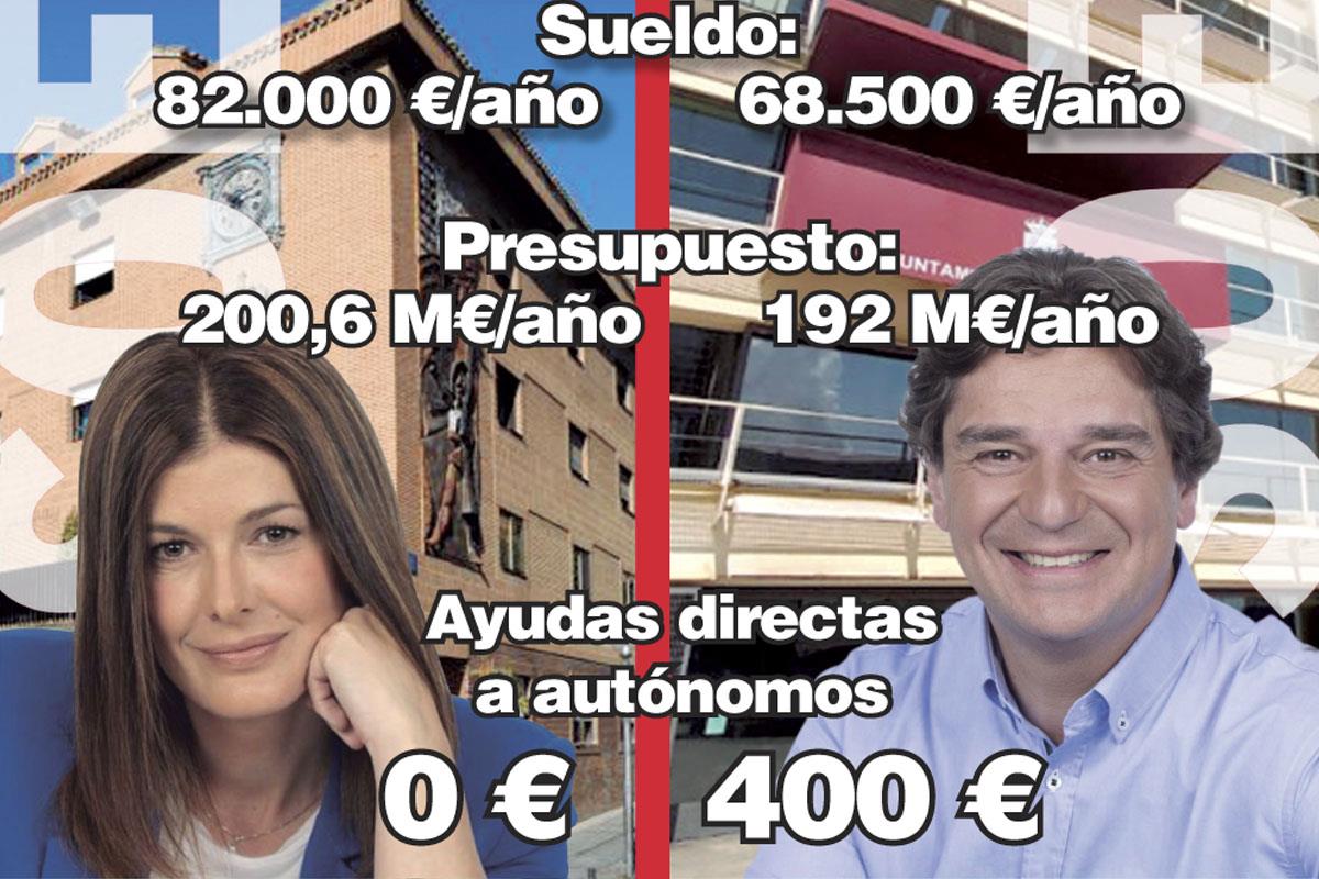 Mientras, el Ayuntamiento de Fuenlabrada, también socialista, ofrece ayudas directas de 400 euros