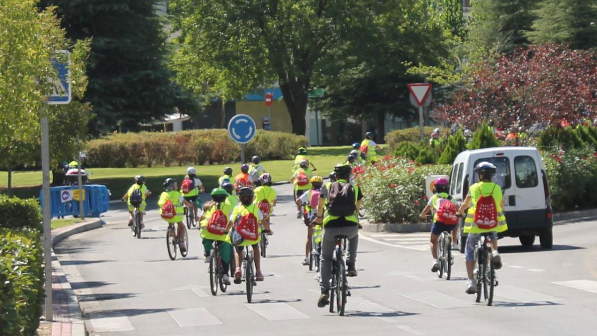 Los alumnos de Pozuelo aprenden sobre ambas en las nuevas rutas Cicloambientales