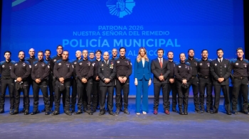 La Policía Municipal celebra su patrona con una veintena de reconocimientos