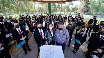 Organizado por el Ayuntamiento e interpretado por la banda sinfónica La Lira de Pozuelo