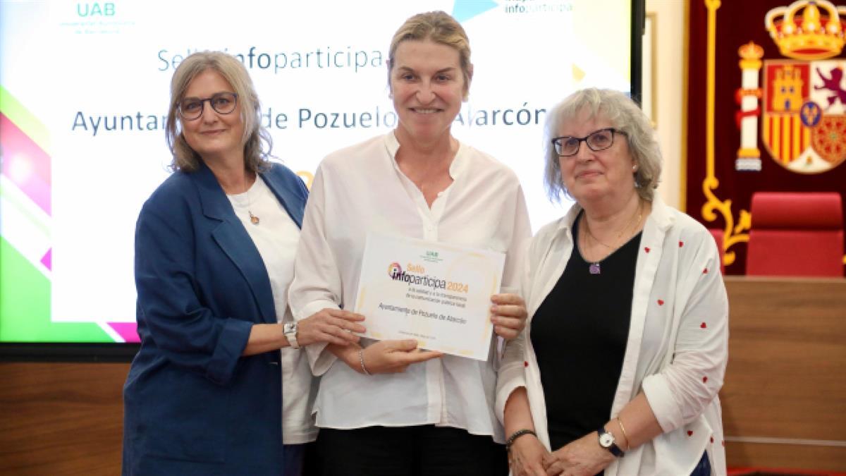 La localidad ha recibido el Sello Infoparticipa, una distinción que valora el cumplimiento de indicadores de transparencia