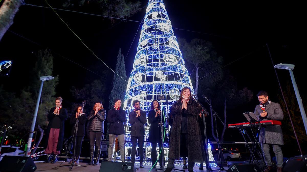 La iluminación incluye este año cerca de un millón de puntos leds 