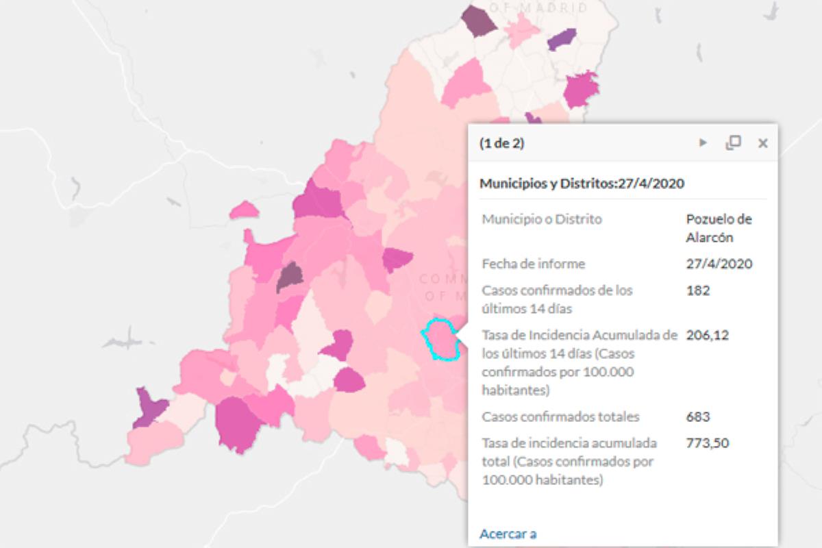 La Comunidad de Madrid ha publicado los últimos datos epidemiológicos de la región