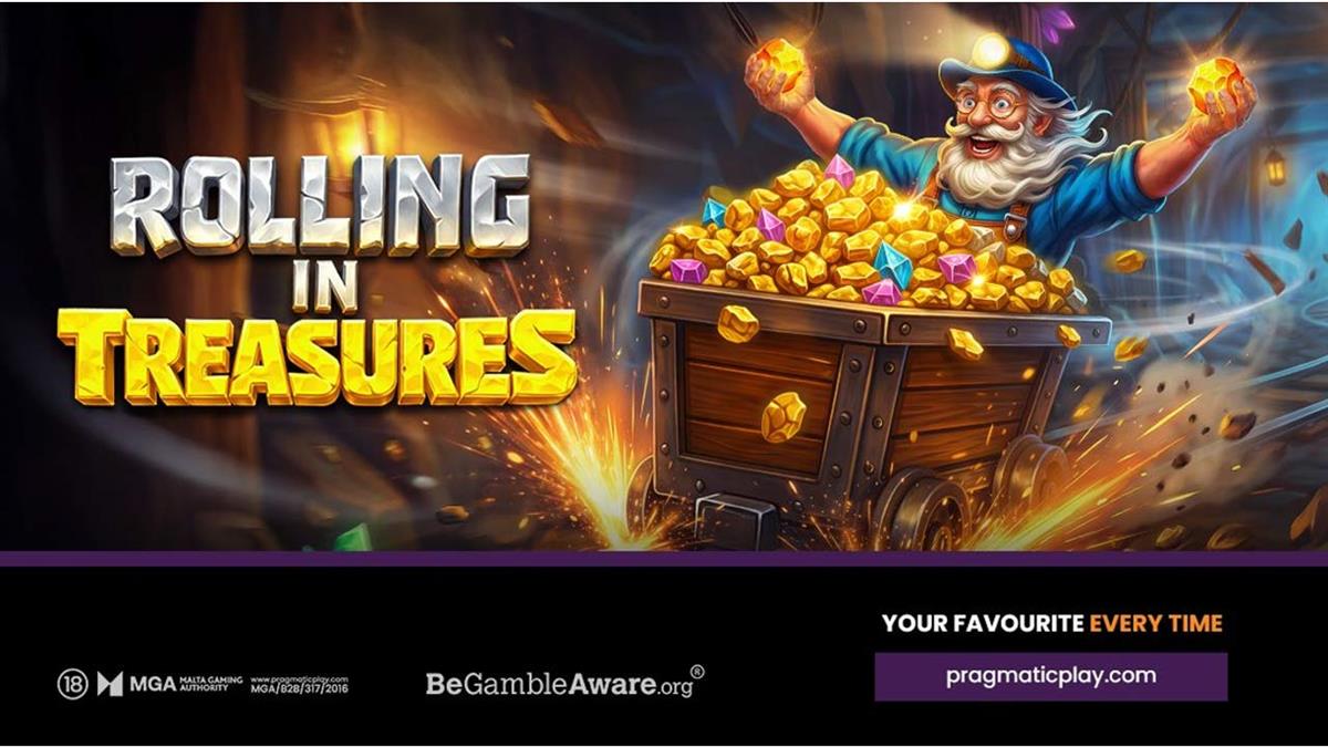 El juego se desarrolla en una caverna subterránea repleta de minerales y vetas brillantes, reforzando la temática clásica de búsqueda de tesoros