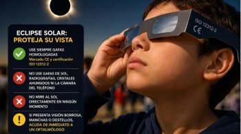 El oftalmólogo del Hospital Universitario de Fuenlabrada, Héctor Fernández, nos resuelve todas las dudas respecto al eclipse solar del próximo 12 de agosto