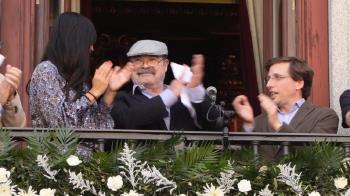 Durante el pregón de San Isidro el actor agradeció de nuevo a la sanidad pública 