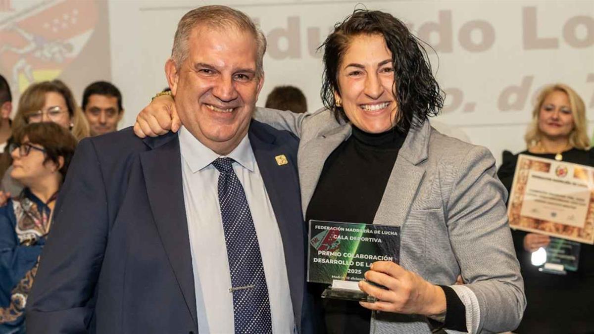 Durante la gala anual organizada por la Federación Madrileña de Lucha 
