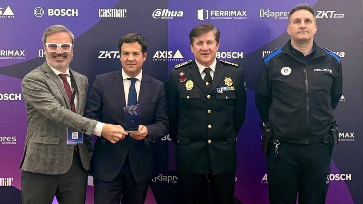 El Ayuntamiento ha recibido una distinción por su proyecto de cámaras de seguridad inteligentes