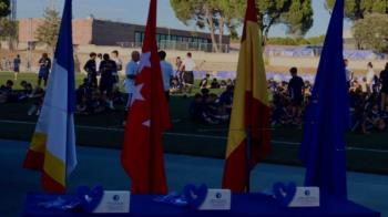 Este evento sirvió como presentación de la cantera de Las Rozas C.F. 