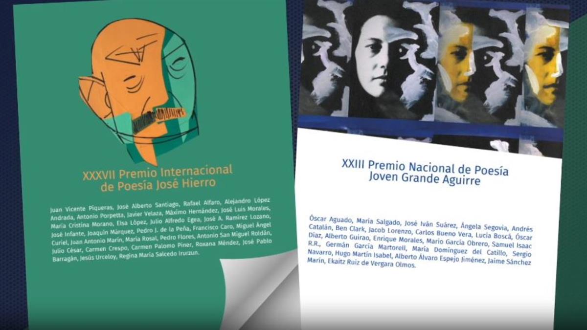 Los reconocimientos 'Grande Aguirre' y 'José Hierro' están dotados con 5.000 y 9.000 euros, respectivamente