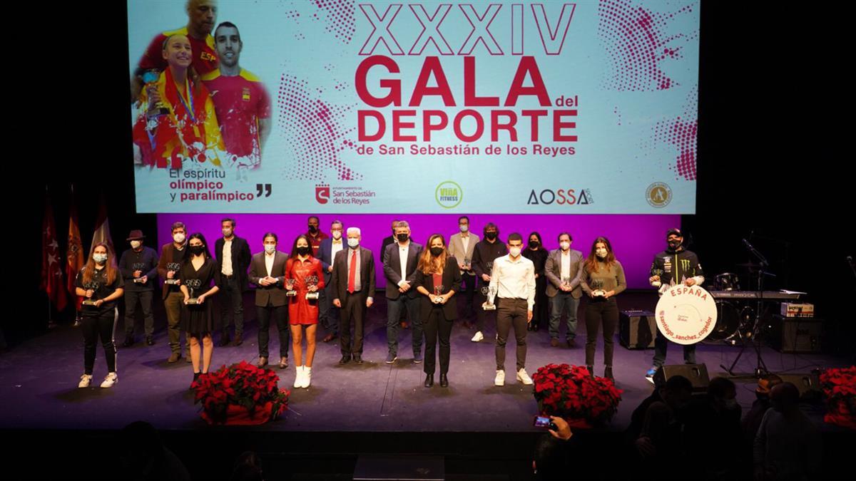 Se ha celebrado en el Teatro Municipal Adolfo Marsillach la XXXIV Gala del Deporte

