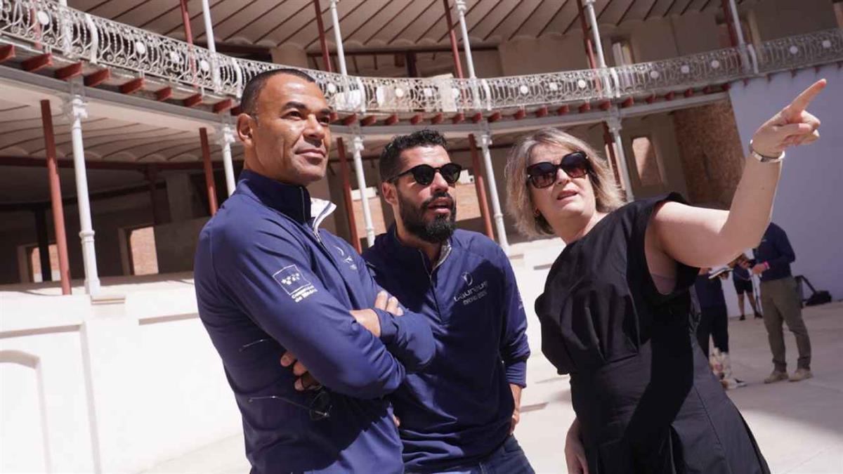 El encuentro se enmarca en la celebración de los Laureus World Sports Awards