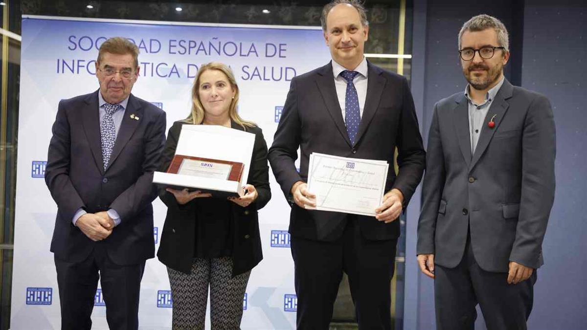 La Región es galardonada por permitir que "el sistema sanitario madrileño se sitúe a la vanguardia a nivel internacional” gracias a la TSV