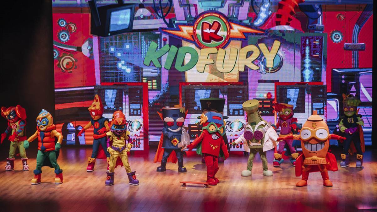 Los famosos personajes se subirán al escenario de ‘ágora’ para cantar y bailar sus canciones 