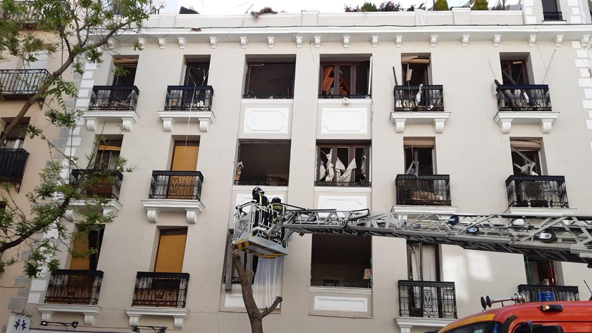 Los afectados de este inmueble en el que tuvo lugar una explosión el mes pasado criticaban que sus peticiones cayesen "en saco roto" 