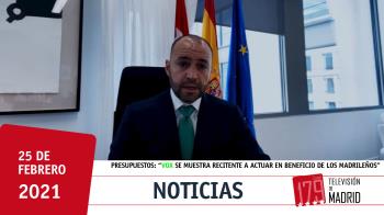 Manuel Giménez señala la reticencia del partido "a actuar en beneficio de los madrileños [...] y a entender la importancia de tener presupuestos"