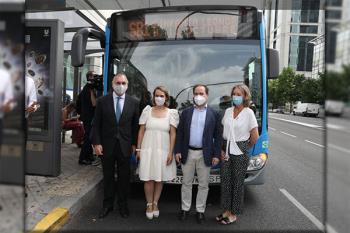 El EMT Smart Bus empieza a operar entre los hospitales 12 de Octubre e Infanta Leonor