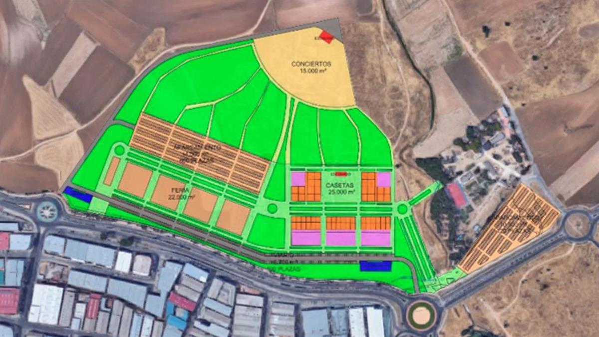 El proyecto de mejora de la vía incluye las zonas peatonales, la vía ciclista y los futuros accesos al recinto