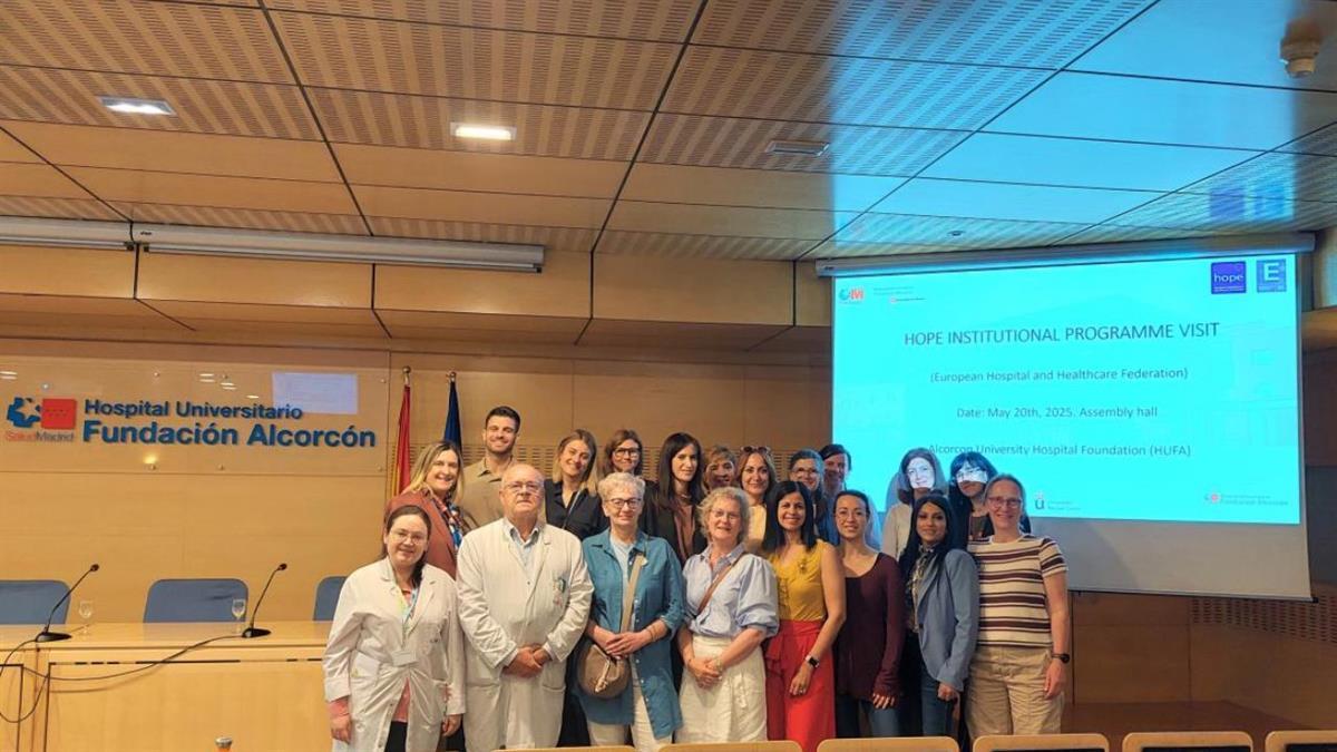 Profesionales sanitarios europeos han visitado el centro para conocer sus iniciativas de mejora