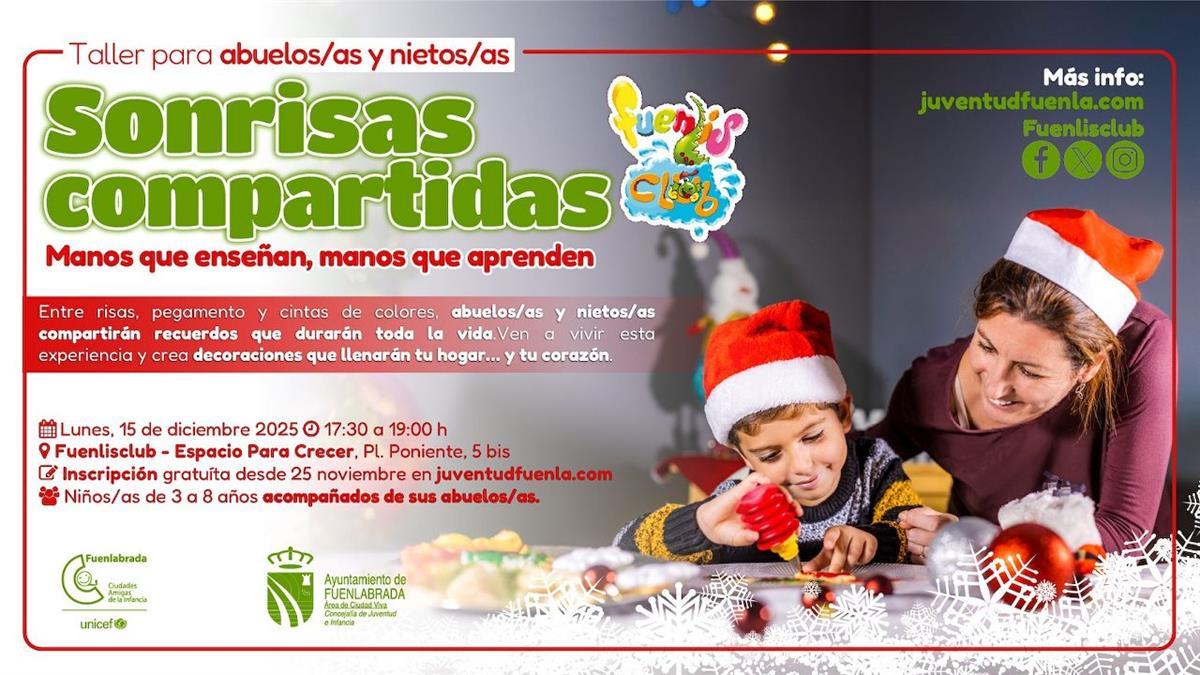 El Ayuntamiento de Fuenlabrada, a través de Fuenlisclub, comienza el proyecto "Sonrisas Compartidas"