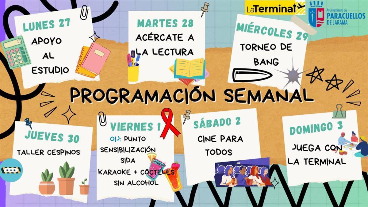 Del 27 de noviembre al 3 de diciembre el centro ha organizado actividades para mayores de 12 años