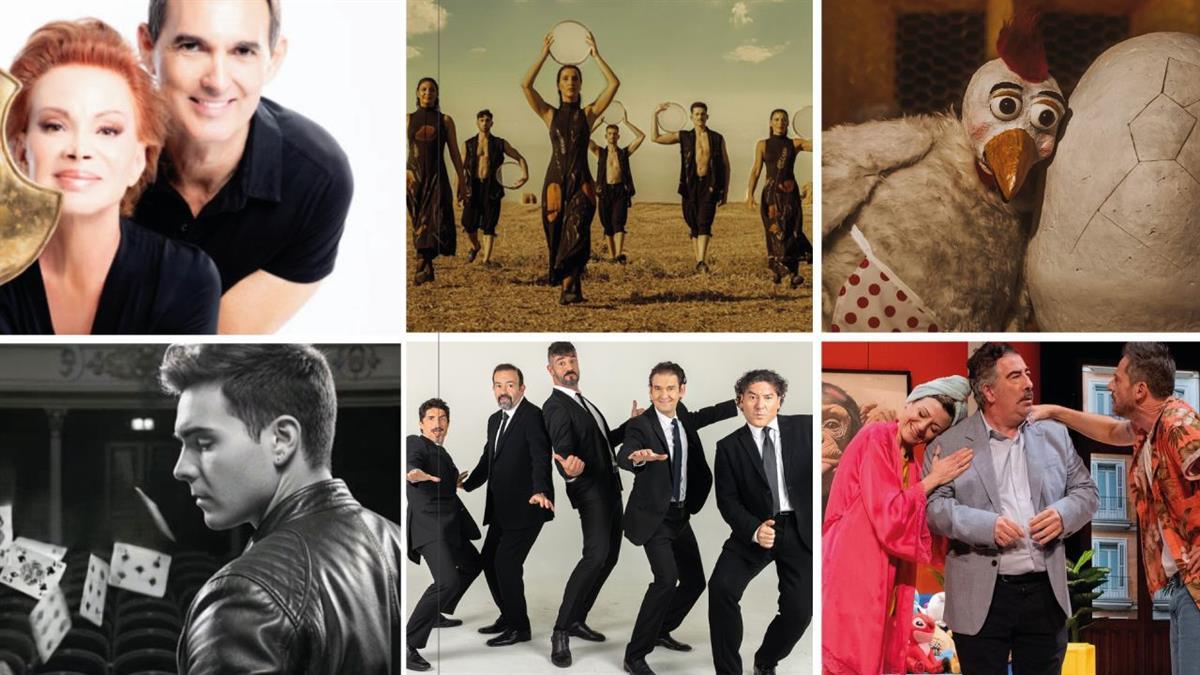 La oferta combina comedia, teatro, danza, música, magia y espectáculos infantiles
