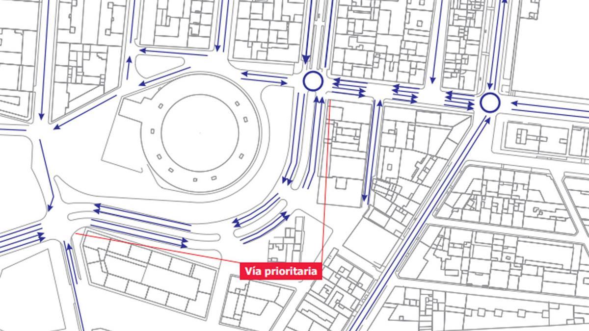 ACIPA pide estudiar la eliminación de las rotondas de la Avenida Plaza de Toros en su intersección con Capitán y Rey
