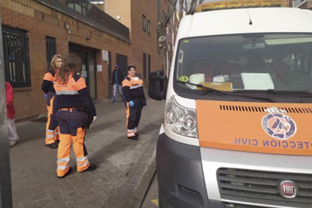 Los voluntarios de Protección Civil se han centrado, sobre todo, en ayudas a los mayores del municipio