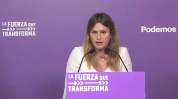 Desde Podemos afean las acciones de la presidenta regional 
