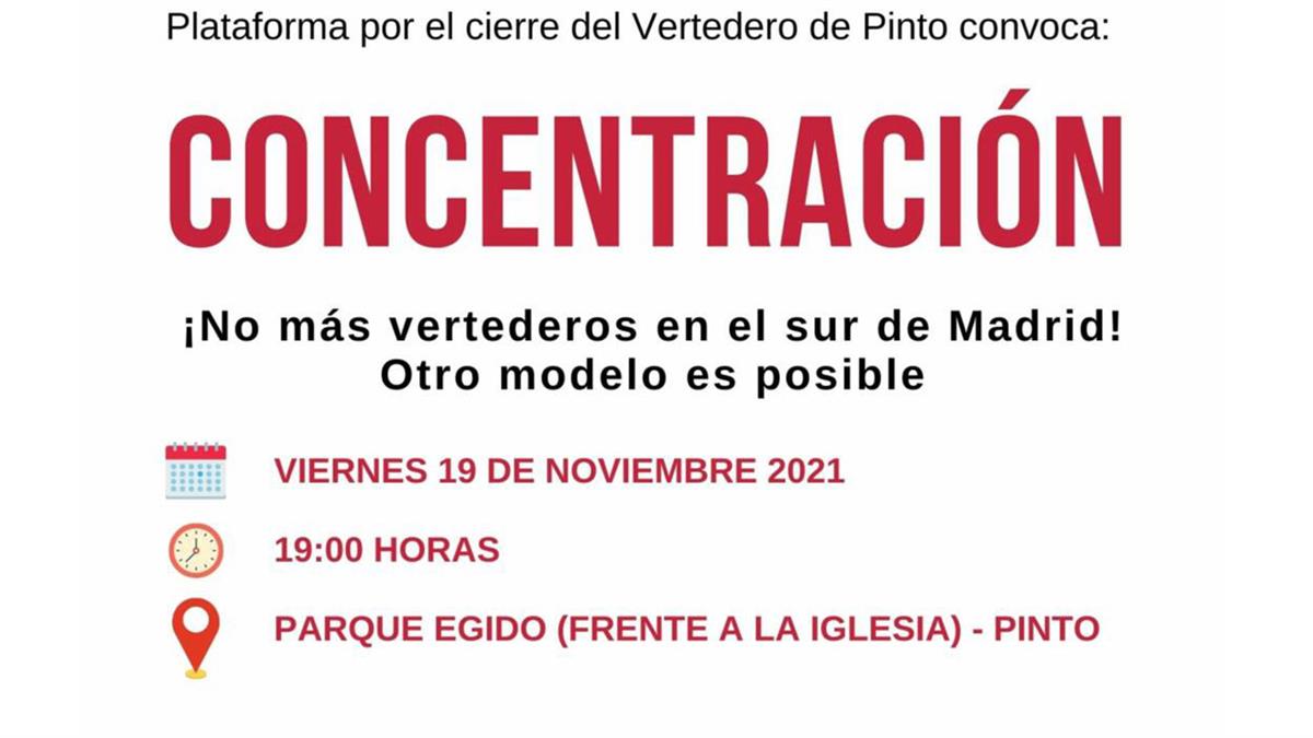 El viernes 19 de noviembre, a las 19:00 h, en el Parque del Egido