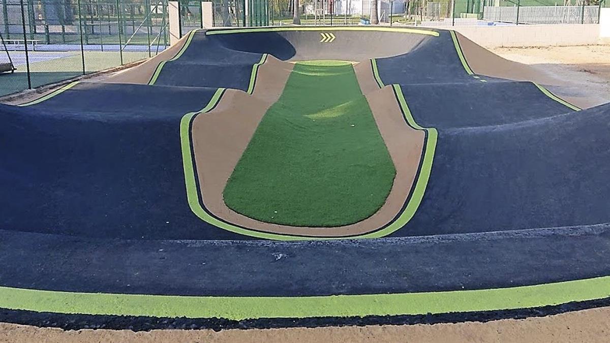 Se trata de un circuito para bicicletas, patines y skates, entre otros