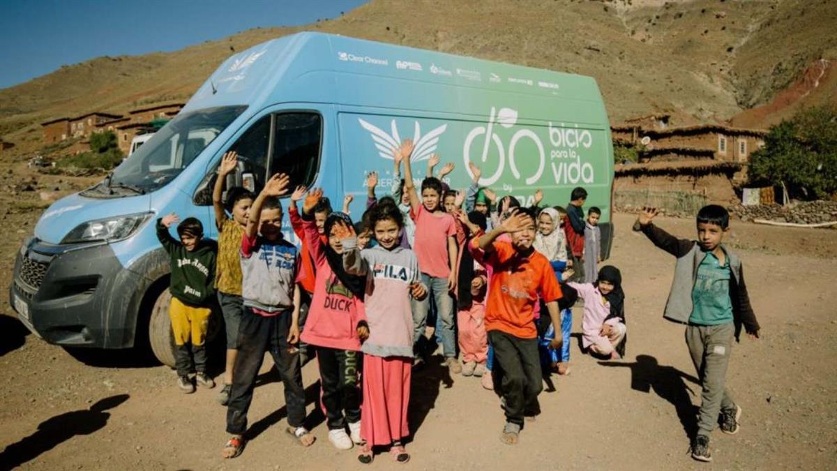 El proyecto Bicis para la Vida by Škoda viaja a La Vuelta a España