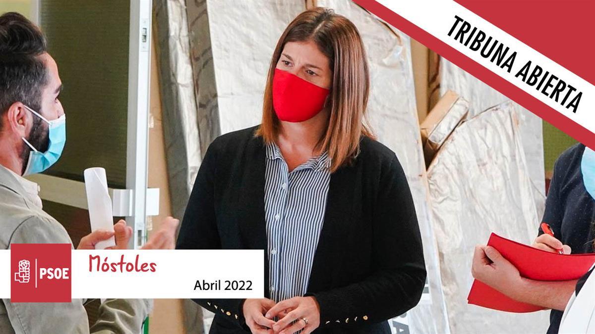 PSOE Móstoles no nos ha enviado su tribuna este mes