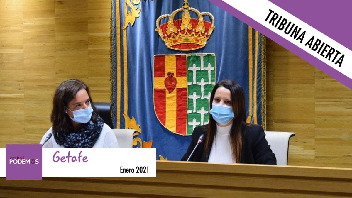 Diego Pérez Baena, Secretario de Comunicación y Gestión de RRSS de Podemos Getafe, nos remite la tribuna de enero