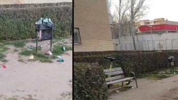 Hace más de una semana que los alcalaínos han avisado al Ayuntamiento de la cantidad de residuos que hay en la zona