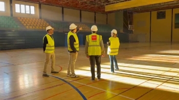 El viceconsejero de Presidencia y Administración Local, José Antonio Sánchez ha visitado las obras
