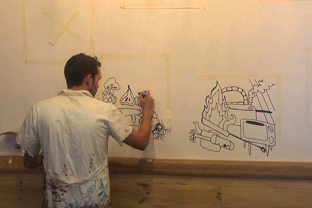 El evento tuvo lugar en el Parador de la ciudad, que logró actualizar su colección de arte contemporáneo