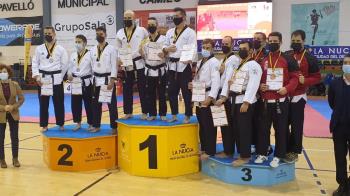 El taekwondista se ha proclamado campeón de España en la Ciudad Deportiva Camilo Cano de la Nucía 