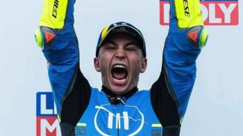 Durante el Gran Premio de Australia en Phillip Island