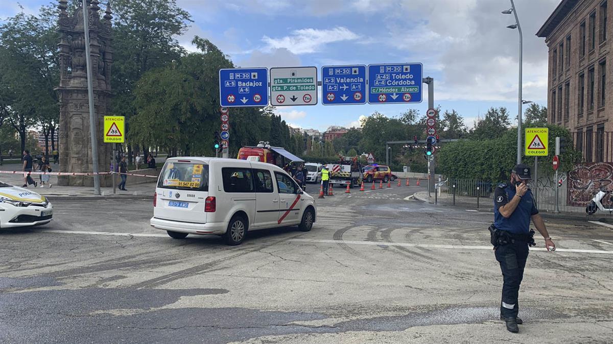 Permanece cortado el ramal 15 RR