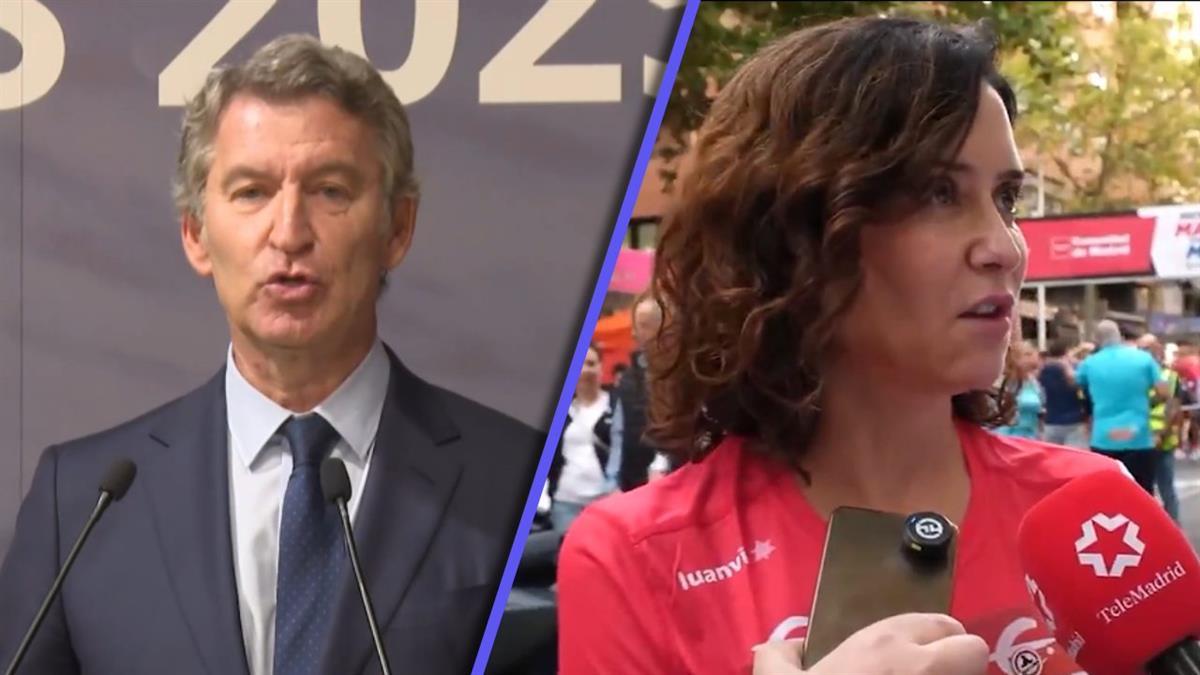 La presidenta de la Comunidad de Madrid, Isabel Díaz Ayuso, exige que se depuren responsabilidades 