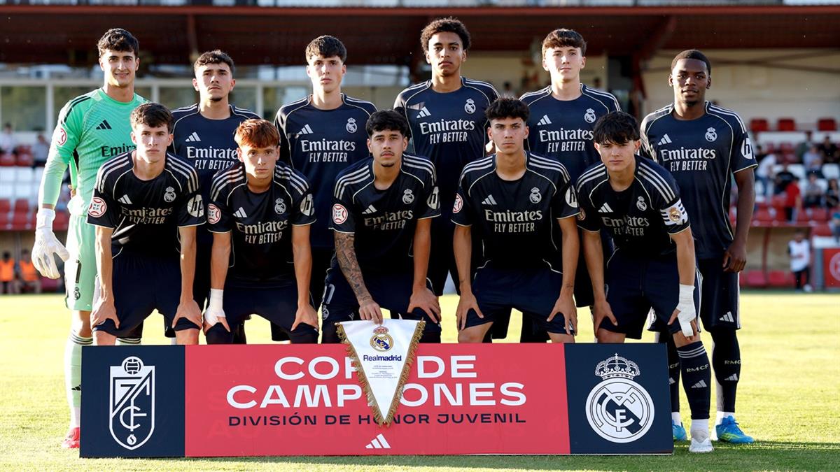 El conjunto blanco vence 1-2 al Granada y ya espera rival en la final de la Copa de Campeones Juvenil el domingo
