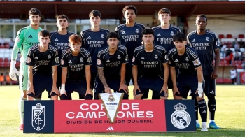 El conjunto blanco vence 0-1 al Granada y ya espera rival en la final de la Copa de Campeones Juvenil el domingo