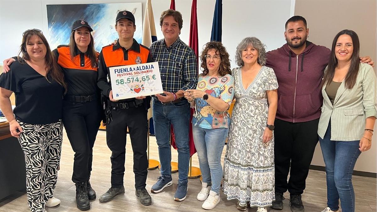 La solidaridad de los fuenlabreños queda demostrada una vez más 