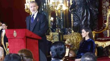 El Rey alerta desde el Palacio Real sobre la "mutación del orden global" y la "normalización de la confrontación"