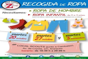 Necesitamos ropa infantil y de hombre