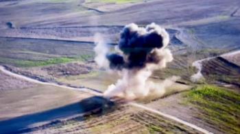 El artefacto fue descubierto por unos operarios que realizaban trabajos de excavación en el  talud de una parcela y fue trasladado a una zona de seguridad, donde se realizó un foso para proceder a la destrucción de forma controlada.
