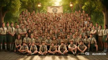 El PP Alcorcón pone de relieve la labor social de los Scouts