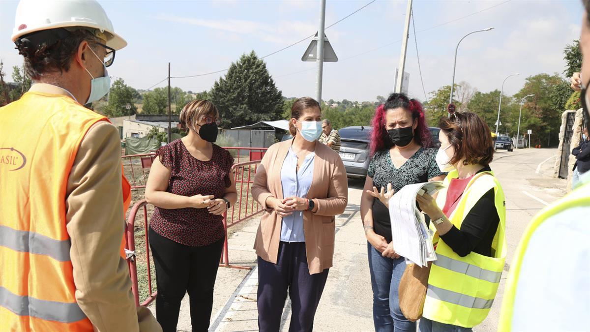 Tras estudiar el estado de los pilares, ha comenzado el desescombro de la instalación
